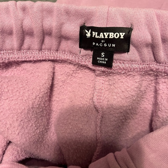 Pacsun Playboy Bunny Women Joggers Fleece Sweatpants, Size Small EUC - Picture 4 of 9